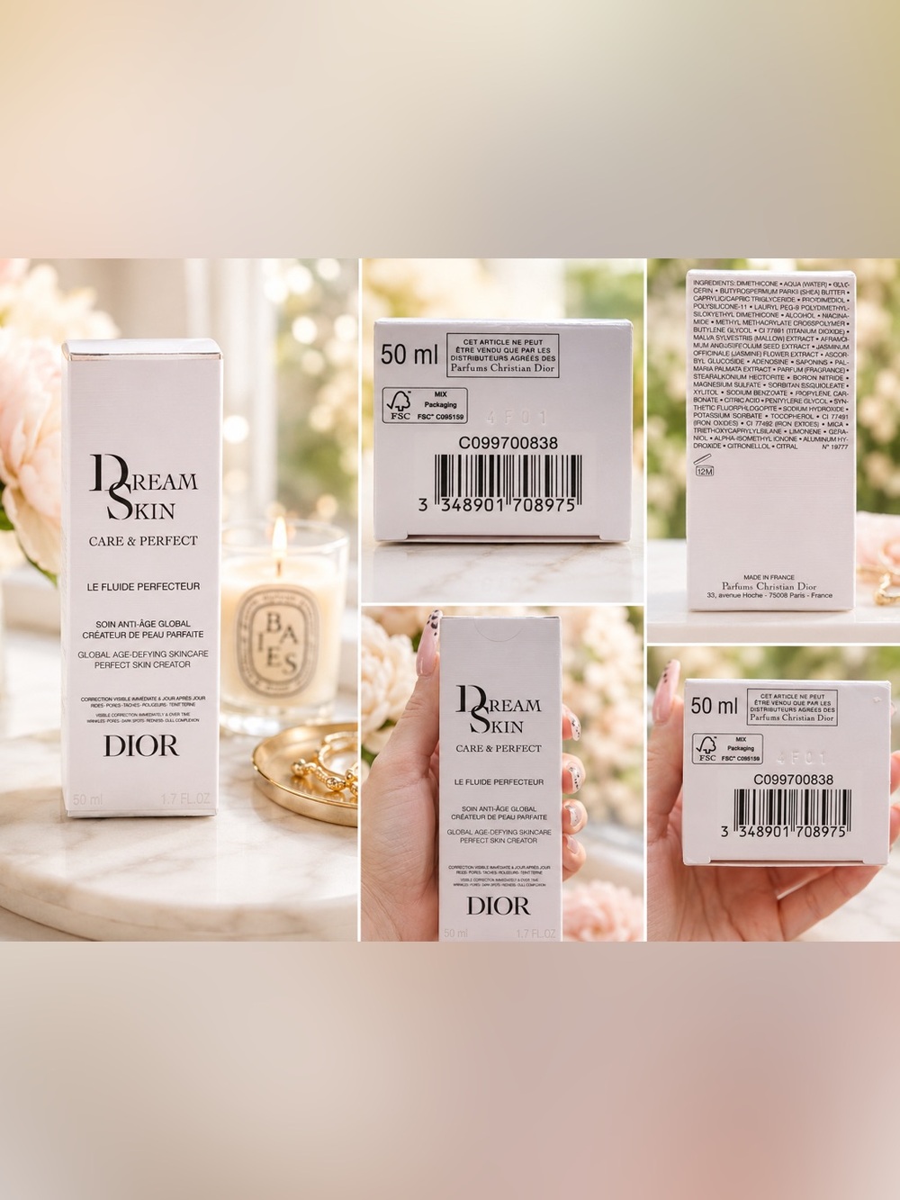 Dior 🆕 Capture Totale Dreamskin Care & Perfect 50ml w/ Dior Box & Pamphlet✨✨
